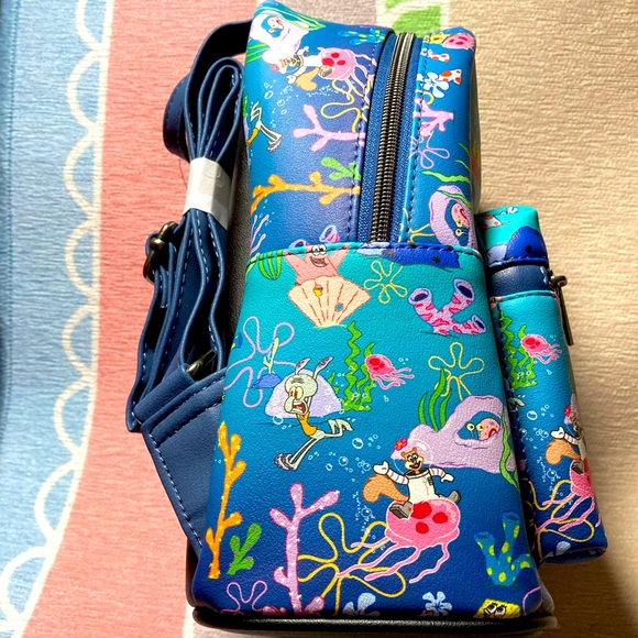 Loungefly Nickelodeon SpongeBob mini backpack - Picture 3 of 8